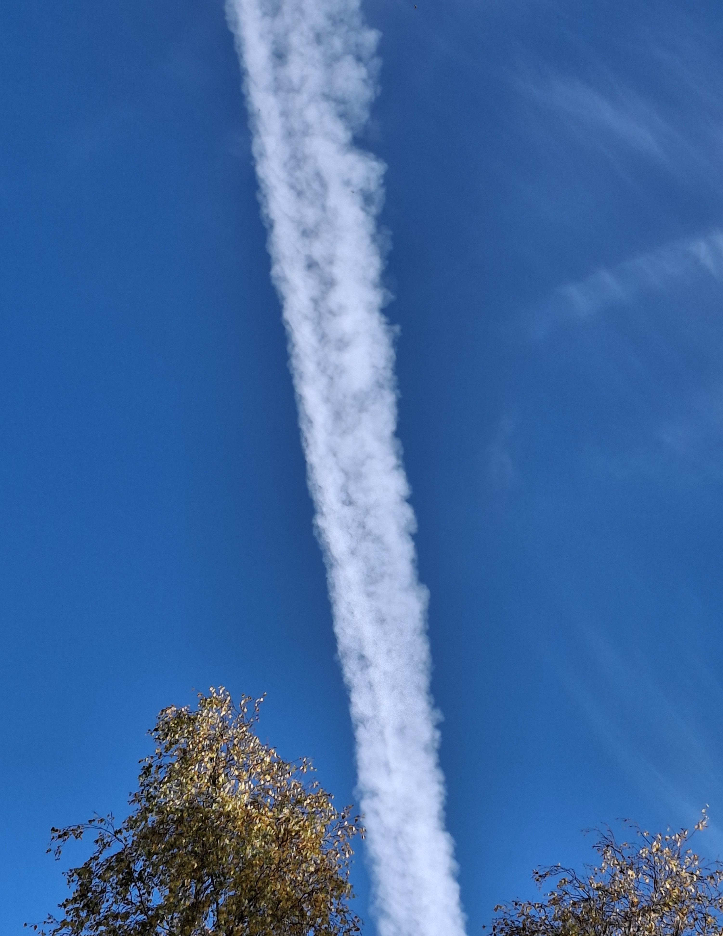 Chemical spraying the skies