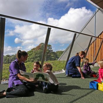 Play deck at Alder Hey