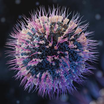 art of the gut biome depicting microscopic life